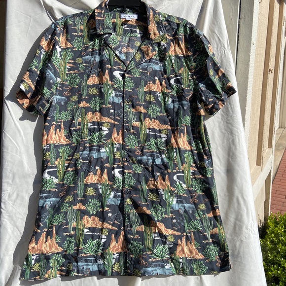 The Rail Button Down Retro Pattern Shirt - Picture 2 of 5